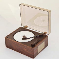 Premium CD Player with Wooden Finish – Luxury Gift for Home Decor Enthusiasts