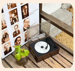 Premium CD Player with Wooden Finish – Luxury Gift for Home Decor Enthusiasts