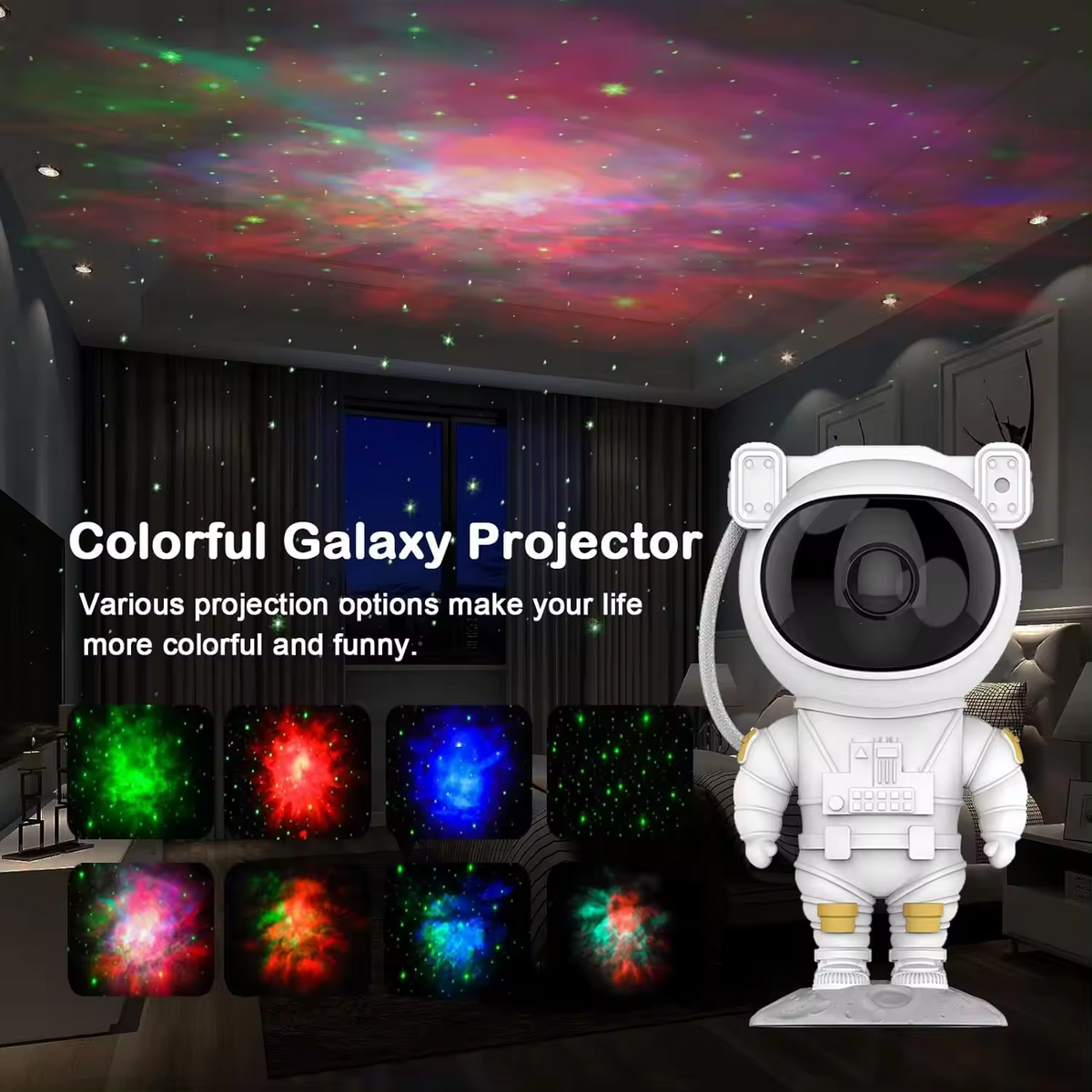 Astronaut Starry Sky Projector
